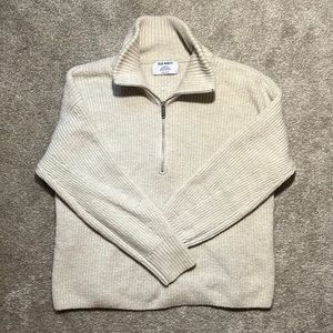 Old Navy Quarter Zip Sweater